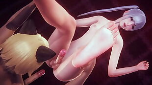 Yaoi Femboy Animation - Kano the sissy boy amazing sex session - Sissy crossdress Japanese Asian Manga Anime Film  Game Porn Gay