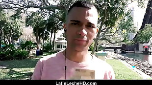 Straight Spanish Latino Twink Sex With Gay Stranger For Cash POV