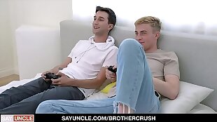 BrotherCrush -  Cute Old crumpet Fucked By His Stepbro